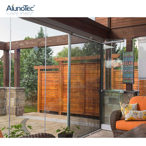 Chain Patio Retractable Sliding Magnetic Insect Fly Net Screen Flyscreen Door