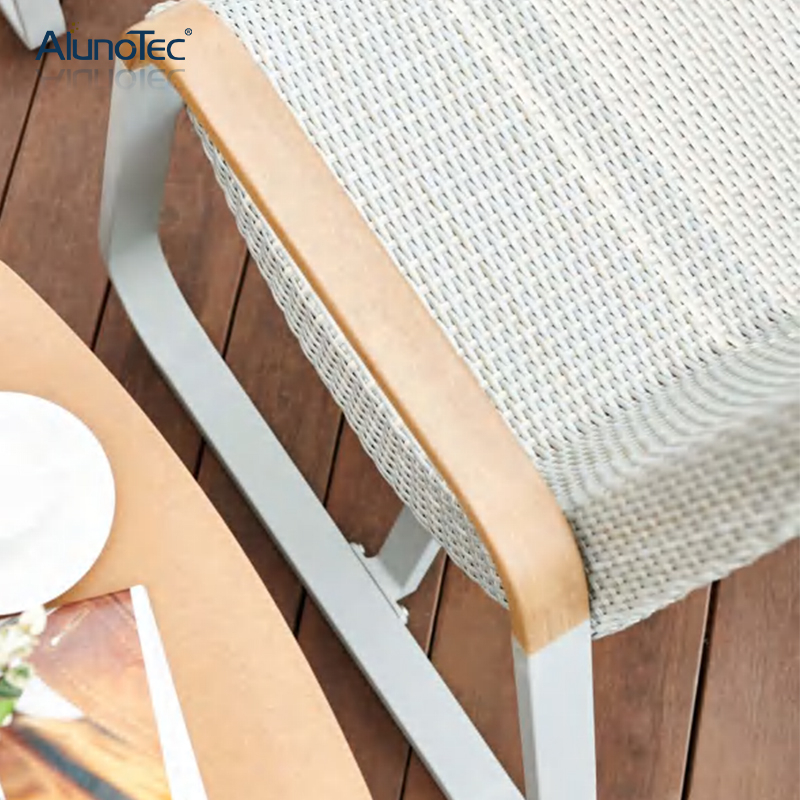 Rattan-Gartenset, Outdoor-Lounge-Set, Freizeit-Gartenmöbel